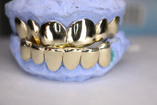 Load image into Gallery viewer, Atown Grillz &quot;12&quot; 10karat Gold Grill &quot;Deep Cut&quot;